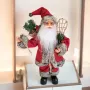 2593 Декоративна коледна фигура Дядо Коледа, 30см, снимка 1