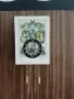 Немски Механичен Стенен Часовник Миниатюрен, снимка 1
