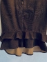 Дънкова пола ÄNNY N цвят кафе, снимка 4