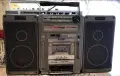 Hitachi TRK-9140E Голям,тежък и много свирещ радиокасетофон!, снимка 1