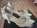 Официални дамски обувки с панделка, снимка 3