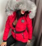 Дамско зимно луксозно яке с лисица Philipp Plein код 31, снимка 1 - Якета - 38223340
