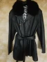 Кожено яке,висок клас с подплата и сатенен хастар,две яки,еко и лисица, снимка 10