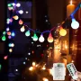 Вътрешни/външни декоративни коледни светлини 60 LED, 7 м, 8 режима, снимка 3