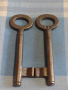 Два стари ключа от соца за брава за КОЛЕКЦИЯ ДЕКОРАЦИЯ БИТОВ КЪТ 41019, снимка 1