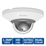 Камера за видеонаблюдение Sony SNC-DH110T PoE IP IK01 Vandal resistant Impact 1.3MP, снимка 1