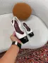 Chanel Елегантни Дамски Обувки На Нисък Ток С Каишка И Квадратна Форма На Пръстите-5 Цв. Код SEM-777, снимка 6