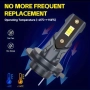 H7 Led автомобилни крушки, снимка 3