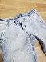 Двулицеви дънки Denim с принт цветя две лица, снимка 10