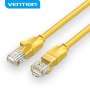 Vention Кабел LAN UTP Cat.6 Patch Cable - 1M Yellow - IBEYF, снимка 1 - Кабели и адаптери - 44231077