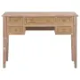 vidaXL Writing Desk Brown 109,5x45x77,5 cm Wood, снимка 2