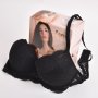 Love and bra 70B,75B,80B,85B черен италиански супер пуш ъп сутиен +2 РАЗМЕРА гел подплънки, снимка 2