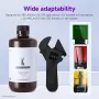 Чисто нова запечатана оригинална 3D смола RESIONE K Tough ABS-Like (Черна, 1 кг) за 3D printer   , снимка 5