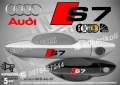 AUDI S8 стикери дръжки SKD-AU-S8, снимка 8