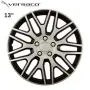 Тасове за джанти 13'' Versaco Dakar Silver/Black, снимка 1