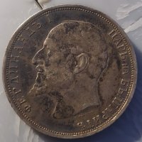 Сребърна монета 1 лев 1912 г., снимка 2 - Нумизматика и бонистика - 30292818