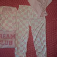 Нов розов спортен екип плюш-лукс S и М размер!, снимка 2 - Спортни екипи - 42378693