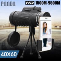 PANDA 40X60 HD Монокуляр нощно виждане телескоп бинокъл, снимка 1 - Оборудване и аксесоари за оръжия - 39183638