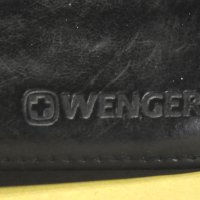 "WENGER" Men's Genuine High Quality Black Leather Wallet , снимка 11 - Портфейли, портмонета - 44774705