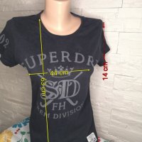 Vintage Superdry оригинална дамска маркова тениска, M, снимка 6 - Тениски - 36887647