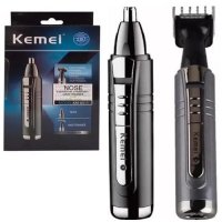 Kemei KM-6511 , 2 в 1 Електрически акумулаторен тример за нос и уши, снимка 1 - Тримери - 38308814