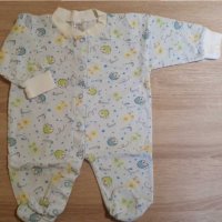 Памучни пижамки р-р 0/3 месеца, снимка 2 - Бебешки пижами - 31602482
