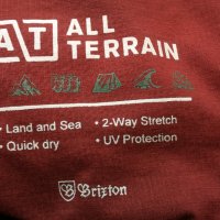 BRIXTON ALL TERRAIN Stretch Shorts за лов риболов туризъм  32 / S - M еластични къси панталони - 356, снимка 14 - Къси панталони - 40826043