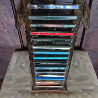 дървена стойка за 15 броя компакт диска , снимка 3 - CD дискове - 44630621