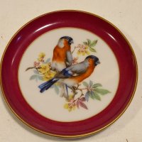 Kaiser декоративна порцеланова чинийка с птици , снимка 1 - Декорация за дома - 42574468