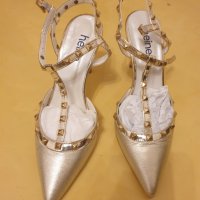 Сандали с ток Heine , снимка 3 - Дамски обувки на ток - 31969197