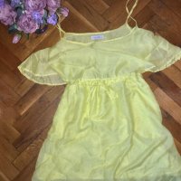 Жълта рокля Calliope, снимка 3 - Рокли - 37367862