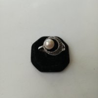 Елегантен дамски сребърен пръстен. Сребро проба 925. , снимка 5 - Пръстени - 38354477