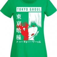 Дамска тениска Tokyo Ghoul 01,Анимация,игра,Празник,Повод., снимка 5 - Тениски - 38074845