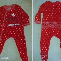 Маркови бебешки гащеризони / пижами / ромпъри различни модели размери, снимка 9 - Бебешки пижами - 40192306