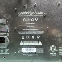 Cambridge Audio Aero 9 Active 500w Subwoofer - Black, снимка 7 - Аудиосистеми - 38611046