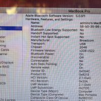 Apple MacBook Pro 7.1 на части (13.3", Mid 2010), снимка 16 - Части за лаптопи - 37594137