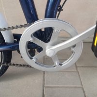 Продавам колела внос от Германия тройно сгъваем алуминиев велосипед NEXUS TOUR 20 цола,, снимка 2 - Велосипеди - 29899215