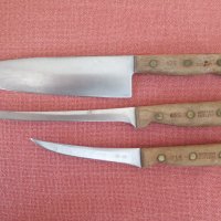 Vintage USA CHICAGO CUTLERY-проф.нож -3бр. ,Качествени ножове, снимка 1 - Прибори за хранене, готвене и сервиране - 42923475