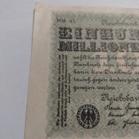 Райх банкнота - Германия - 100 Милиона марки / 1923 година - 17975, снимка 3 - Нумизматика и бонистика - 31029687