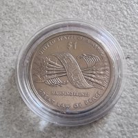 Оригинална монета.САЩ.. Един Американски долар 2000 г., снимка 2 - Нумизматика и бонистика - 39629707