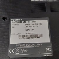 Лаптоп Toshiba Satellite L50 L50-B на части, снимка 4 - Части за лаптопи - 42767400