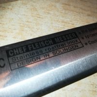CLASSIC-chef fleisch messer stainless rostfrei inox 2202212023, снимка 7 - Колекции - 31916098
