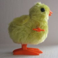 механична играчка - пиле птиче фигурка фигура животно птица, снимка 6 - Колекции - 29124501
