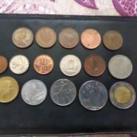 Монети от Германия, Франция, Италия и Белгия 
