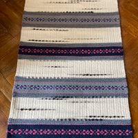 Вълнена черга / тъкан килим, снимка 2 - Килими - 40006207
