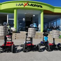 Сгъваеми четириколки MaxMotors 750W с 2 кошници, снимка 2 - Мотоциклети и мототехника - 30010528