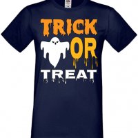 Мъжка тениска Trick Or Treat 2,Halloween,Хелоуин,Празник,Забавление,Изненада,Обичаи,, снимка 6 - Тениски - 38132066