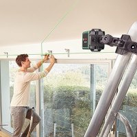 Нов Bosch Quigo Green Лазерен Нивелир + Универсална Скоба MM 2, снимка 2 - Други стоки за дома - 42747922
