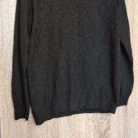 Черна блуза с мъниста LC WAIKIKI, снимка 5 - Блузи с дълъг ръкав и пуловери - 31028246