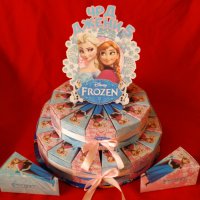 Картонена торта Frozen, снимка 5 - Други - 30801326